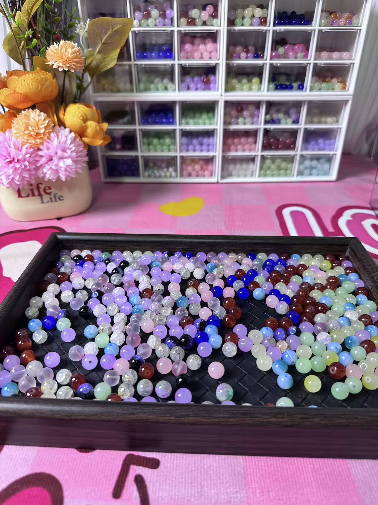 10mm Glass Beads Blind Bags