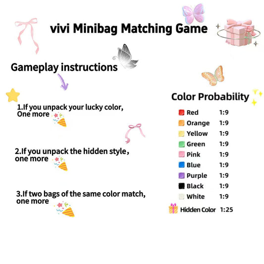 Mini  Bags Matching Game